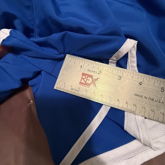 Women's Nike Dri Fit Tempo Running Short Royal Blue/White Size XS 3” Inseam - Picture 6 of 9